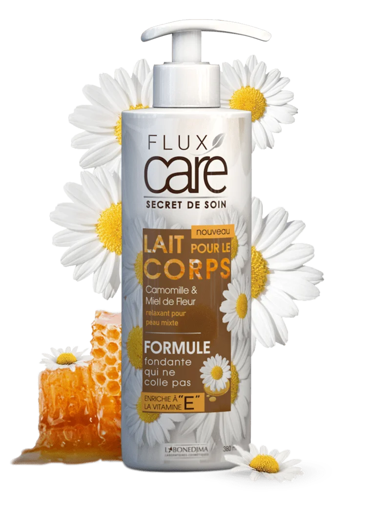 Flux Care Lait Corps Camomille Merveille Et Miel De Fleur 380 ml - Vins Rouges Harmonieux pour Chaque Occasion