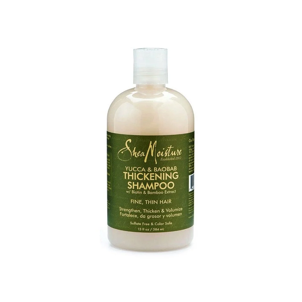 Shea Moisture Shampoing Épaississant Yucca Baobab 384ml Saldi Straordinari Offerte Speciali Disponibili Adesso