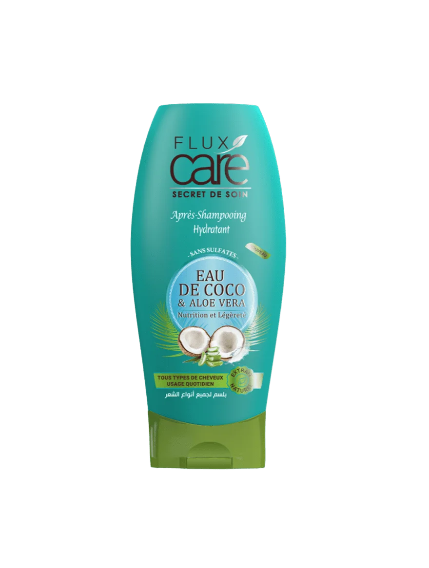 Flux Care Après-Shampooing Hydratant Eau De Coco 250 ml - Vins Rouges Harmonieux pour Chaque Occasion - {'count': 1, 'name': 'lave'}