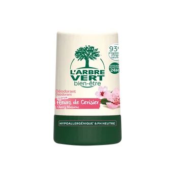 Déodorant fleur cerisier L'ARBRE VERT BIEN ETRE 50ml - Saldi Straordinari – Offerte Speciali Disponibili Adesso - cerisier déodorant fleur arbre bien