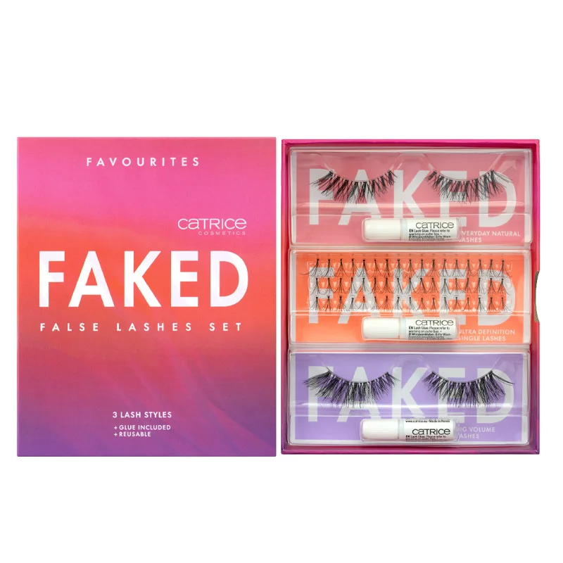 CATRICE Faked Accessoires False Lashes Set Coffret de Faux Cils & Colle - ​Boulangerie-Pâtisserie | Pain au Levain & Viennoiseries
