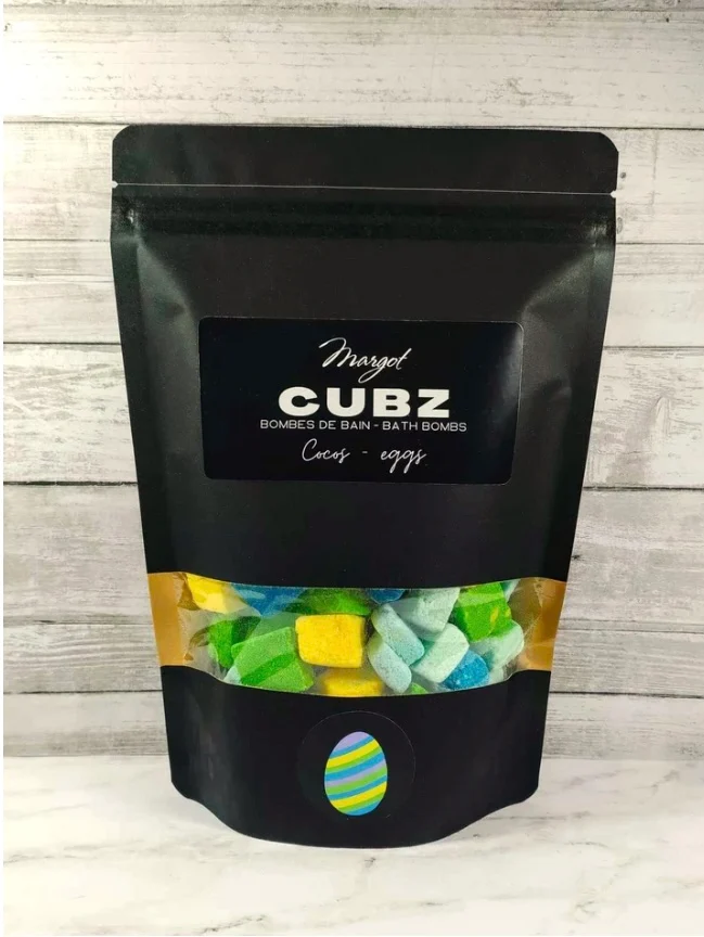 Sac de bombes de bain Cubz Pâques - Cocos - Saldi Straordinari – IDC Offerte Speciali Disponibili Adesso