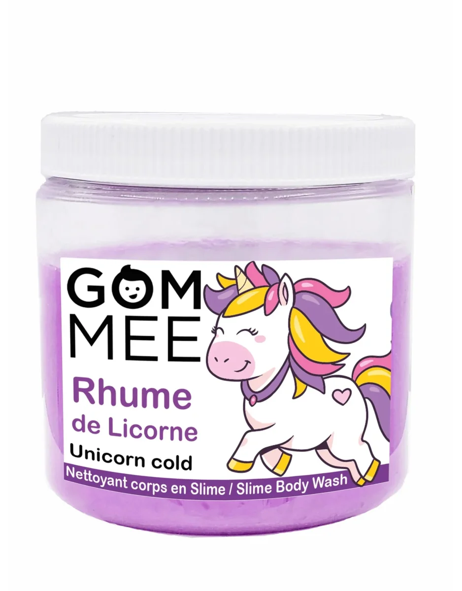 Nettoyant pour le corps - Sensible Slime moussant licorne - GOM.MEE - Boutique Maman & Bébé – Produits Essentiels au Quotidien