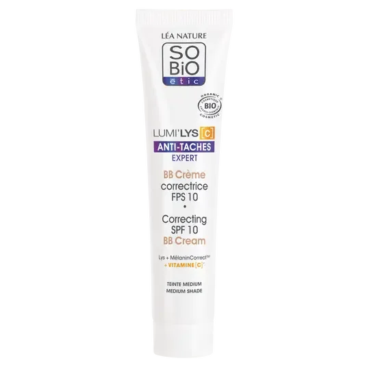 SOBIO BB Crème anti tache Lumilys Bio 40 ml - E-shop mondial – Produits durables, modernes et Lys accessibles partout