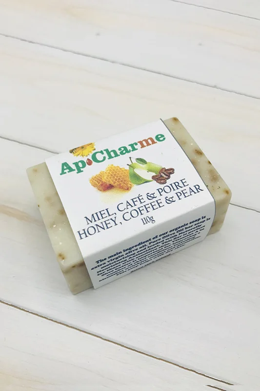 Savon en barre: miel, café et poire - Saldi Straordinari – Offerte Speciali Disponibili Adesso LE COMPTOIR DU BAIN – Savon solide Miraculous poire figurine Chat Noir, 75 g