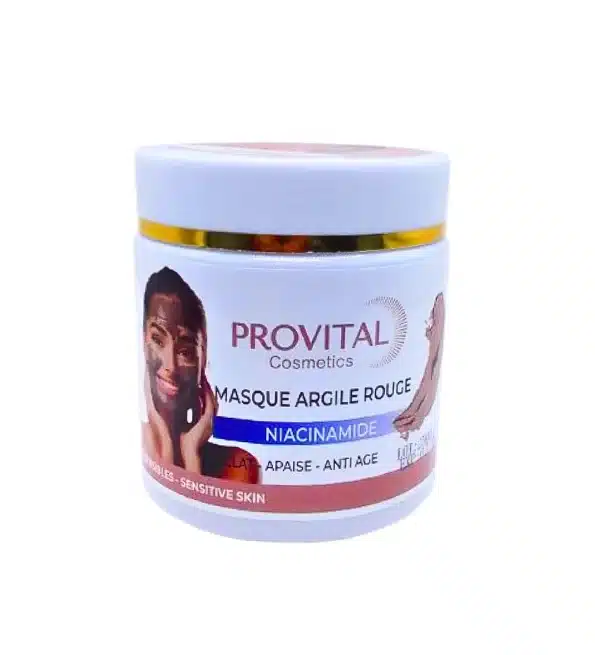 PROVITAL – Niacinamide Masque Argile Rouge peau – 200g - Saldi Straordinari – Offerte Speciali Disponibili Adesso