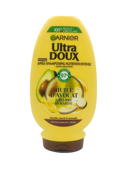 Garnier Doux Après-Shampooing Intense Avocat Karité ml Rouges Harmonieux Occasion