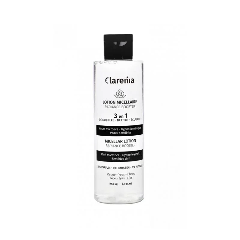 Clarenia Eau Micellare Radiance Booster 3 En 1 – 200 ml - Saldi Straordinari – Offerte Speciali Disponibili Adesso - {'count': 1, 'name': 'Bright'}
