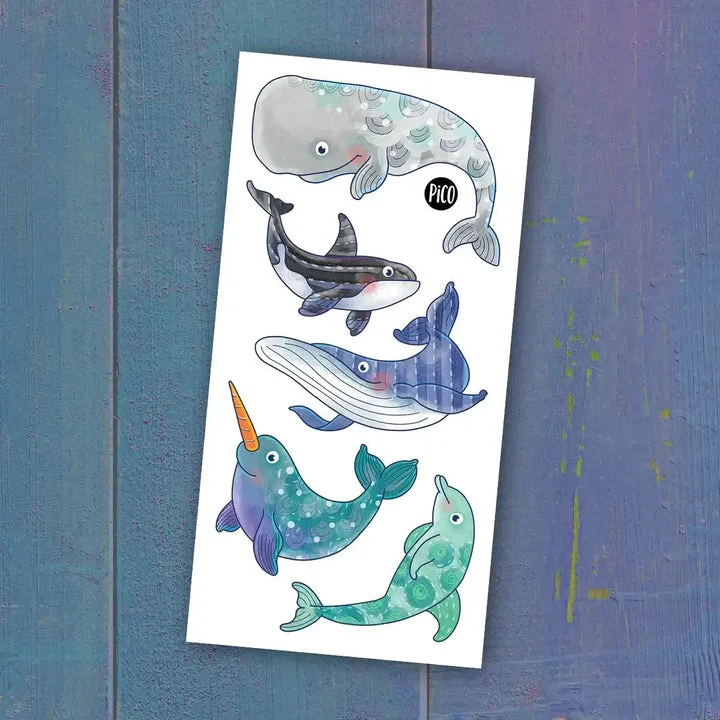Tatouages - Les douces Bras baleines - Saldi Straordinari – Offerte Speciali Disponibili Adesso