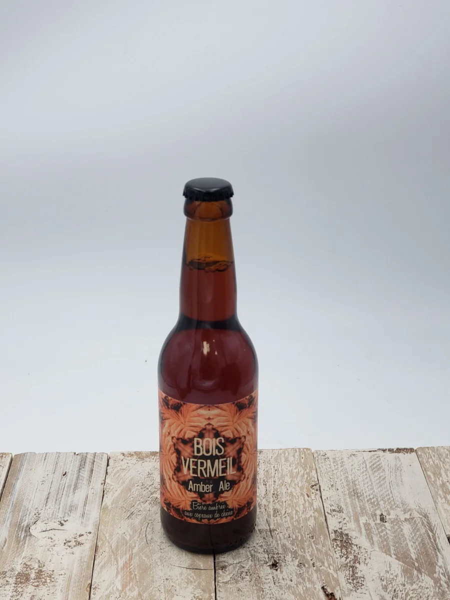 Brasserie Brume « Bois Vermeil » Amber Ale bouteille 33cl - Vins Rouges Harmonieux pour Chaque Occasion - grande epicerie brasserie bouteille vin occasion