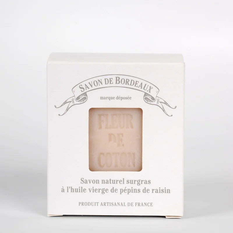Savon de Bordeaux, savon naturel Fleur de Coton - Édition Limitée – L’Art de la Table Française en Promotion ! - {'count': 1, 'name': 'Creastore'}