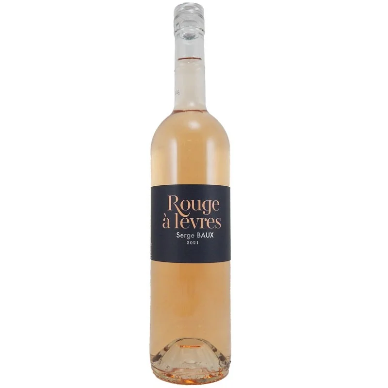 Rouge Lèvres Rosé Mas Baux IGP Côtes Catalanes 75cl Vins Rouges Harmonieux Occasion