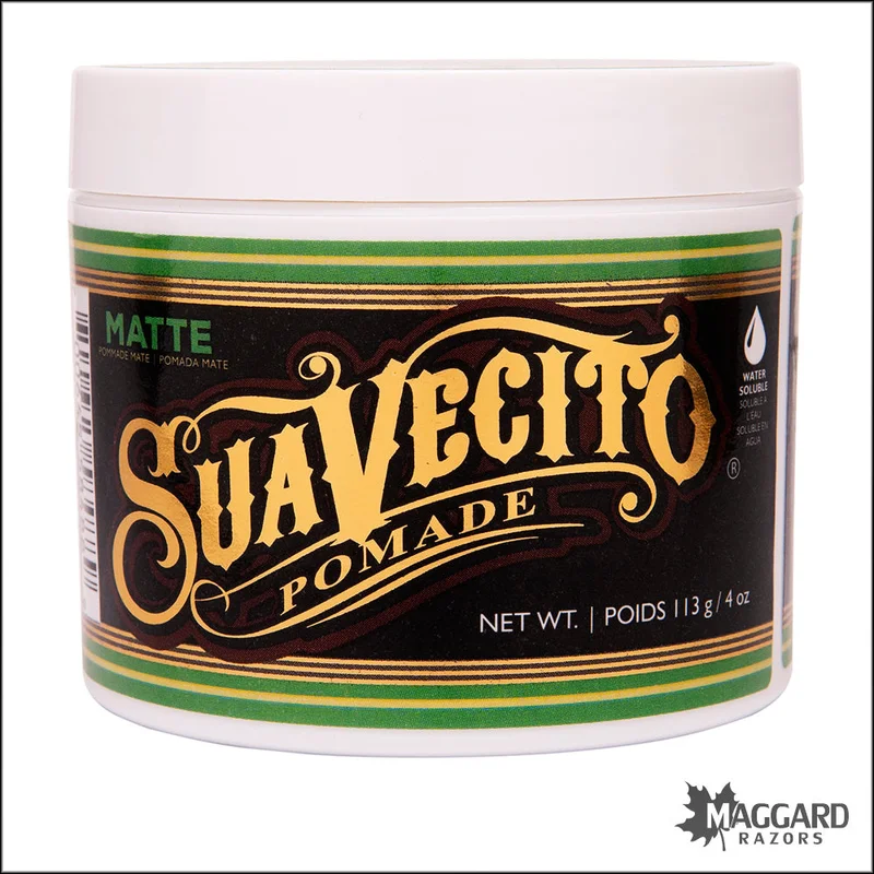 Suavecito Matte Pomade, Medium Hold, Zero Shine – 4oz - Saldi Straordinari – Offerte Speciali Disponibili Adesso - Perfume