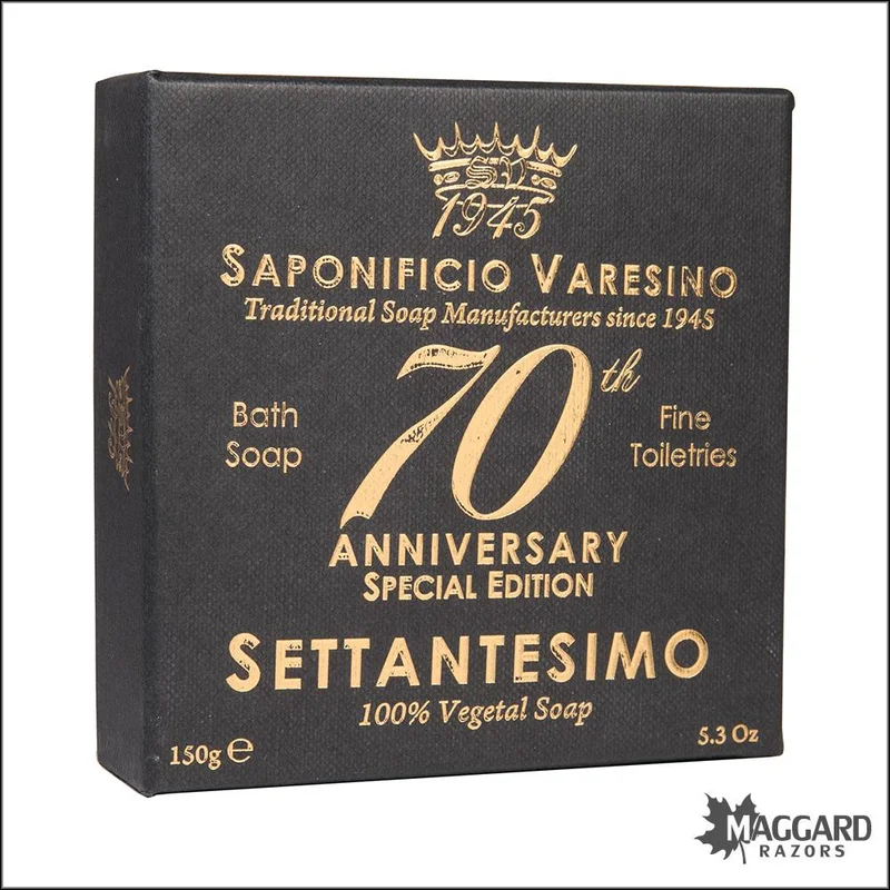 Saponificio Varesino 70th Anniversary Bath Soap, 150g - Saldi Straordinari – Offerte Speciali Disponibili Adesso - litre en gramme
