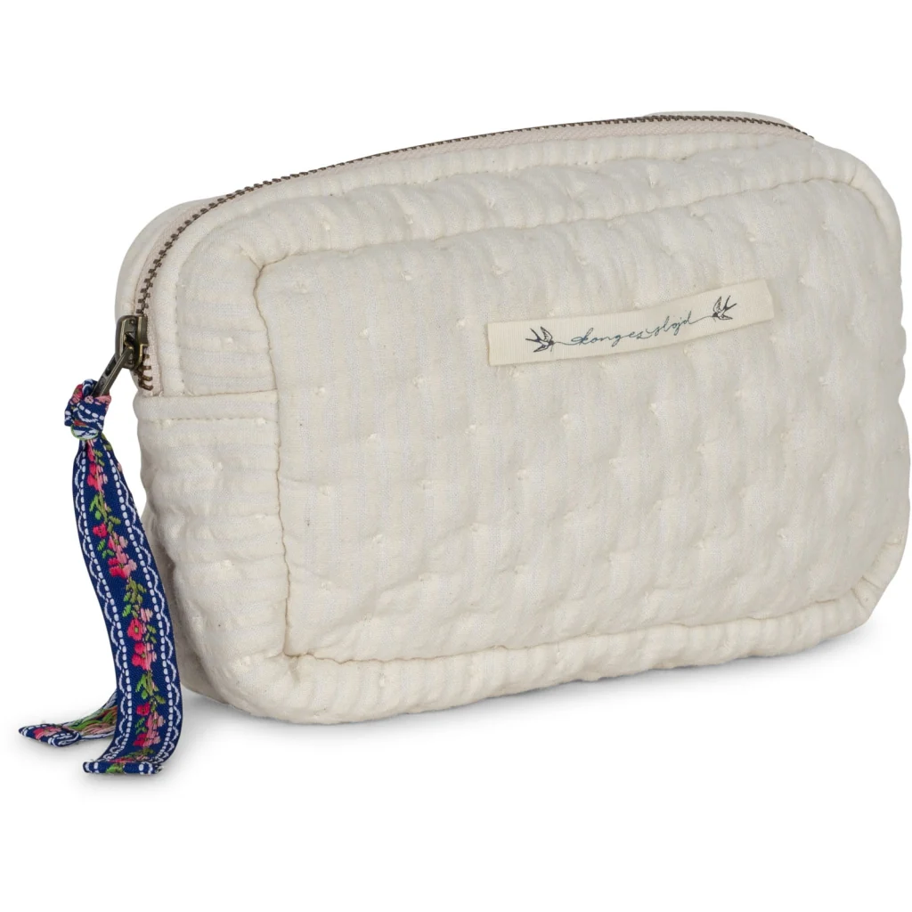Konges Slojd - Petite Trousse de Toilette Eau Crépon - Sable d'Été||Konges Slojd - Small Toiletry Bag Seersucker - Summer sand - Boutique Bébé en Ligne : Soins, Jouets et Articles Maison