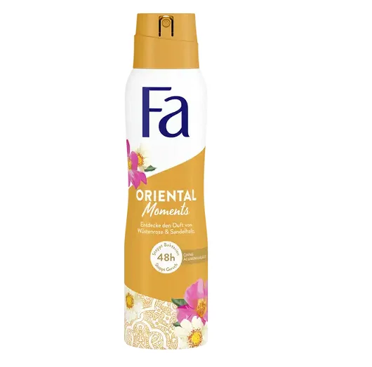 FA DEODORANT ORIENTAL MOMENTS 150ML - Saldi Straordinari – Offerte Speciali Disponibili Adesso Above Sem Perfume 150ml: desodorante sensível, Preço