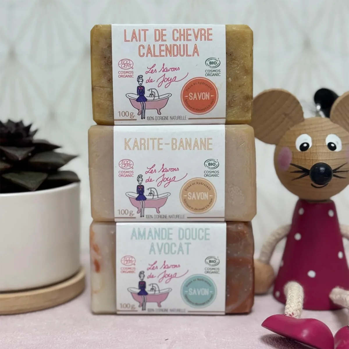 Trilogie de savons : Les savons de Joya - Boutique Bébé en Ligne : Soins, Jouets et Articles Maison Accessoires