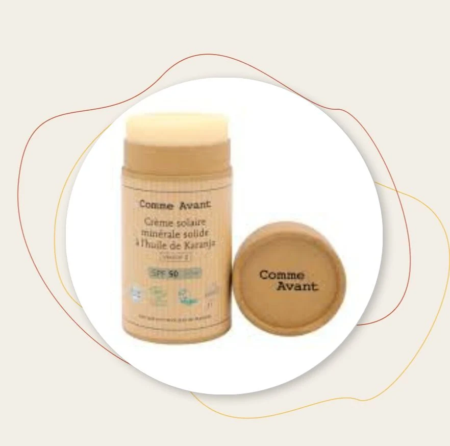 Crème solaire solide minérale à l'huile de Karanja Comme Avant - Saldi Straordinari – Offerte Speciali Disponibili Adesso - Maison bremond 1830