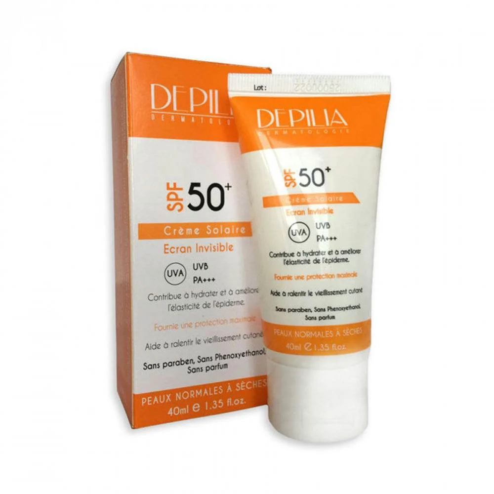 DEPILIA Solaire Ecran Invisible SPF 40ml Saldi Straordinari Offerte Speciali Disponibili Adesso