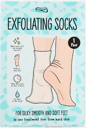 FOOTSTEPS CHAUSSETTES EXFOLIANTES SOIN CALLOSITES Saldi Straordinari Offerte Speciali Disponibili Adesso