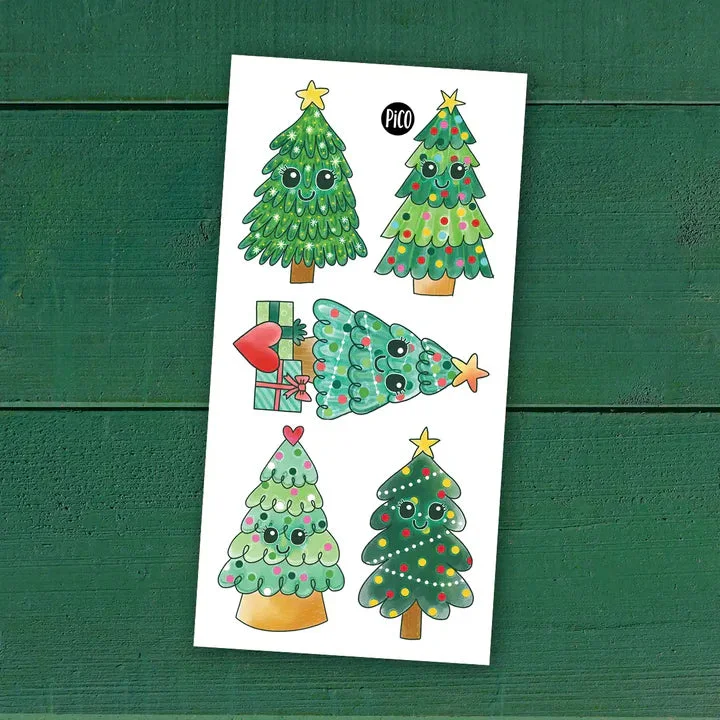 Pico Tatouage - Les sapins de Noel|| Pico Tatouage - The xmas tree - Boutique Bébé en Ligne : Soins, Jouets et Articles Maison Elise▪️Tattoo artist | 3 sapins sur le bras de Marie!!!Merci de ta  confiance!!! Fait à @rayonnoirparis en août!! Merci beaucoup!!!! . . . . .  . . . . .