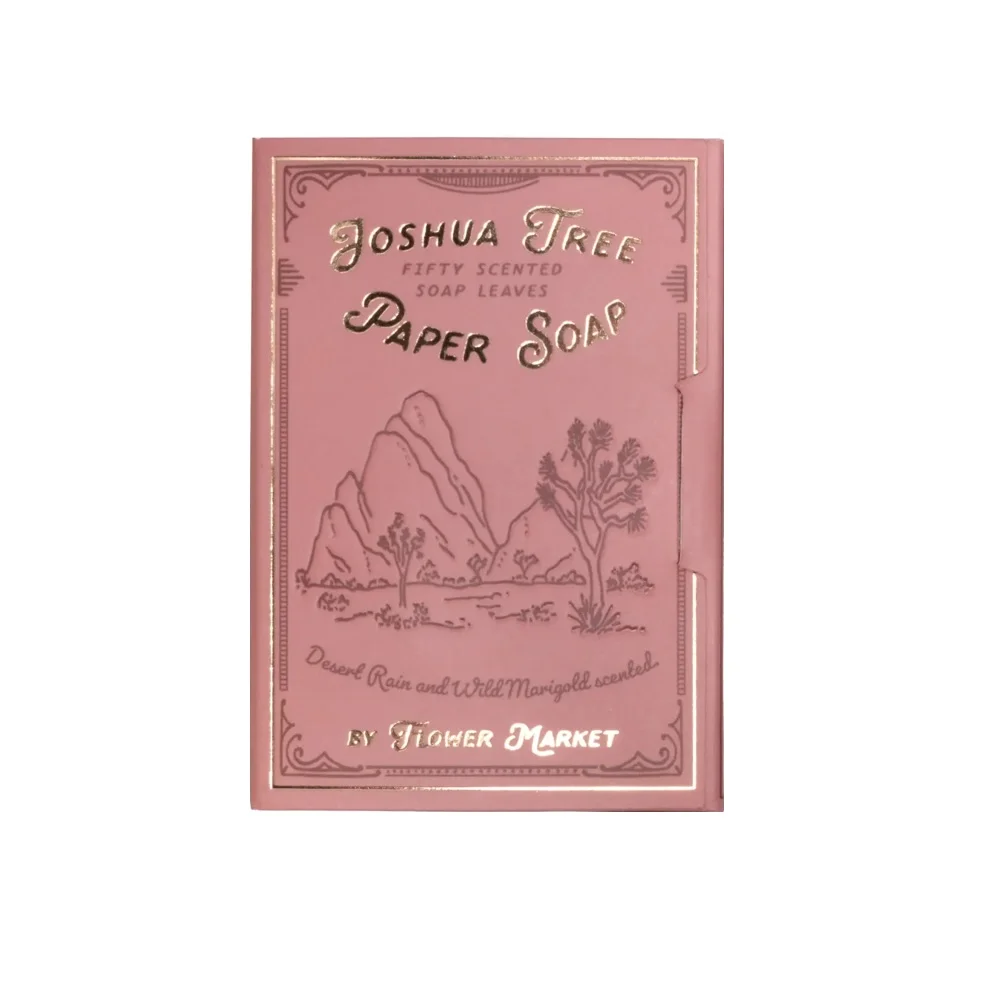 Feuilles de Savon Joshua Tree - Organisation de la maison avec des solutions de rangement Feuilles de savon en boîte de 20 | Loix & Savons