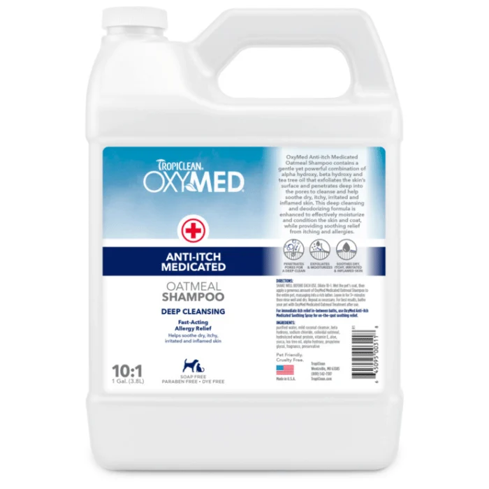Shampoing médicamenteux démangeaisons anti-démangeaisons à l’avoine 1 gallon - Saldi Straordinari – Offerte Speciali Disponibili Adesso