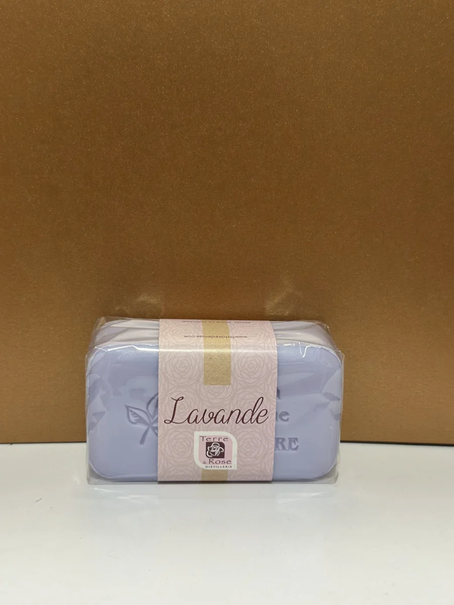 Savon “Terre de rose” (150g) - Vins Rouges Harmonieux pour Chaque Occasion Savon à la rose - intermiel