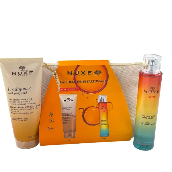 NUXE SUN EAU DELICIEUSE PARFUMANTE 100ML+ LAIT PRODIGIEUX ​Boulangerie Pâtisserie Pain Levain Viennoiseries