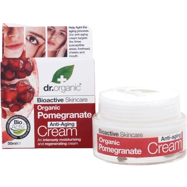 Dr Organic, crème anti âge à la grenade bio - huile Saldi Straordinari – Offerte Speciali Disponibili Adesso
