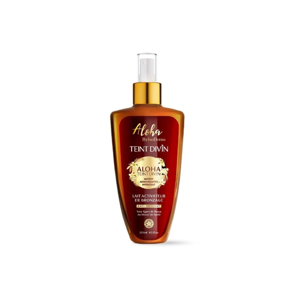 Inoderma Aloha Teint Divin Lait Activateur De Bronzage 250ml - Saldi Straordinari – Offerte Speciali Disponibili Adesso - Pack bronzage