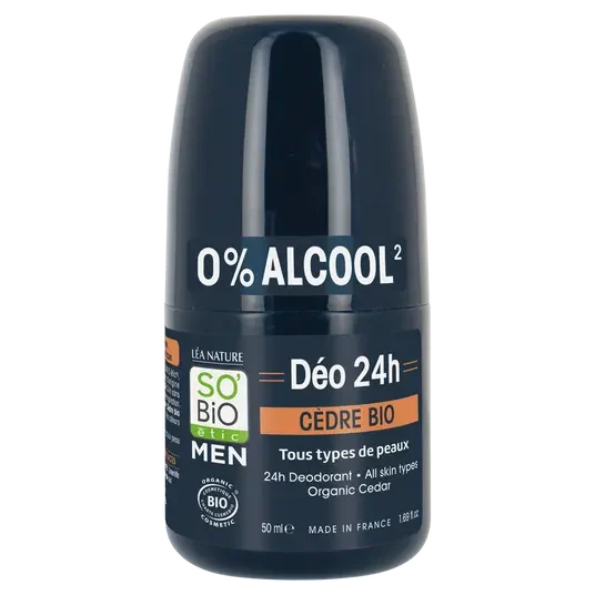 SOBIO Déo Men Cèdre Bio 50 ml - E-shop mondial – Produits durables, modernes et accessibles partout SO'BiO étic Eau Micellaire Purifiante pour Peaux Mixtes à Grasses Hydra  Aloe Vera Bio 500 ml : Amazon.fr: Beauté et Parfum