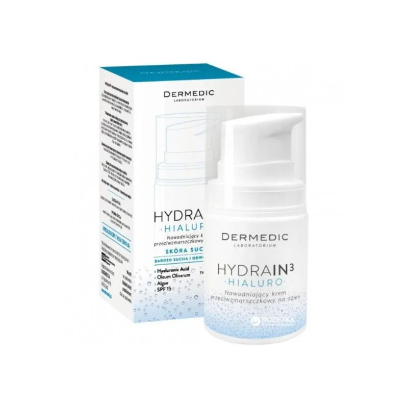 Dermedic Hydrain 3 Crème De Jour Hydratante Anti Age 55G - Saldi Straordinari Anti-age – Offerte Speciali Disponibili Adesso