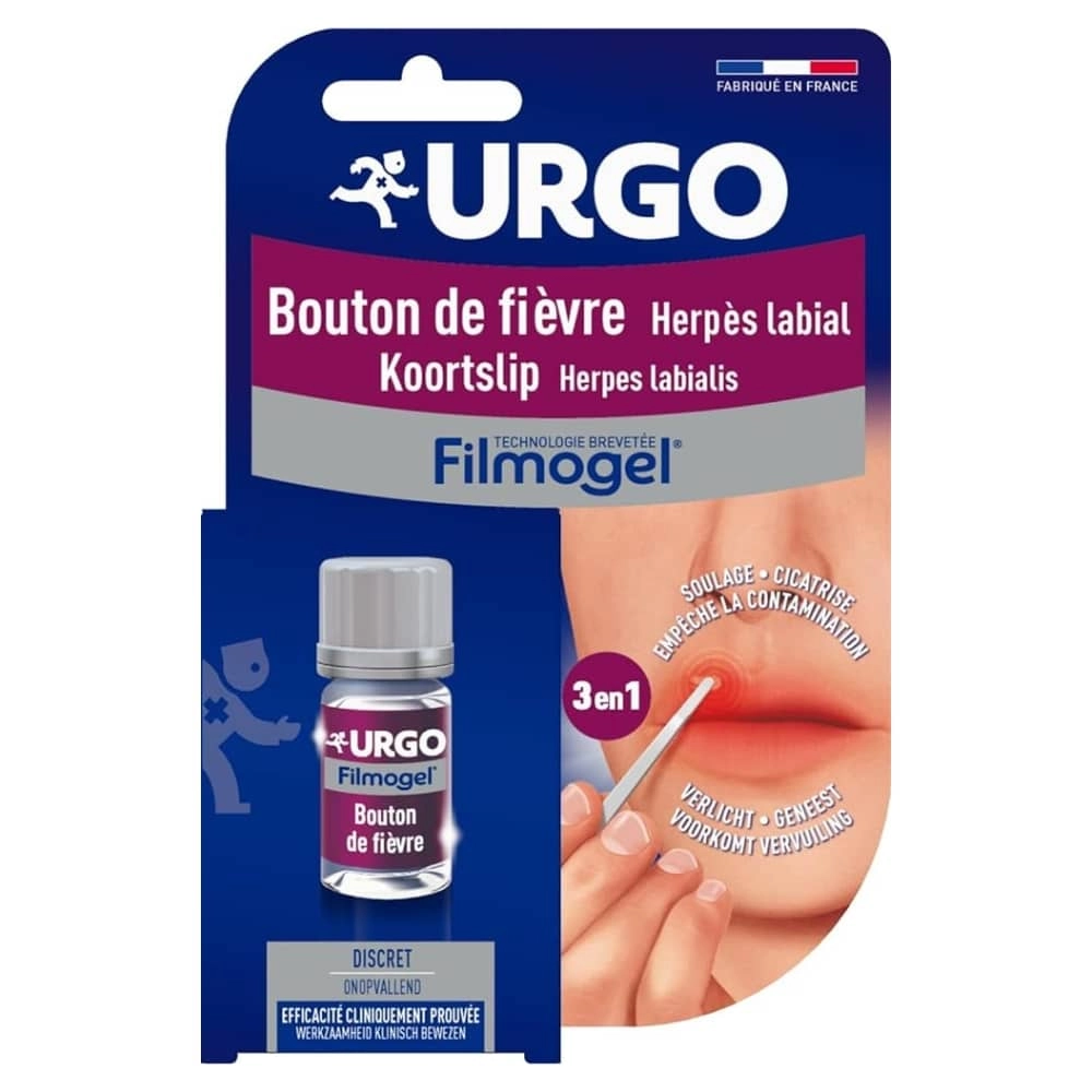 URGO – Filmogel Bouton De Fièvre Herpès Labial 3en1 – 6ml - Saldi Straordinari – Offerte Speciali Disponibili Adesso - {'count': 1, 'name': 'mousse'}