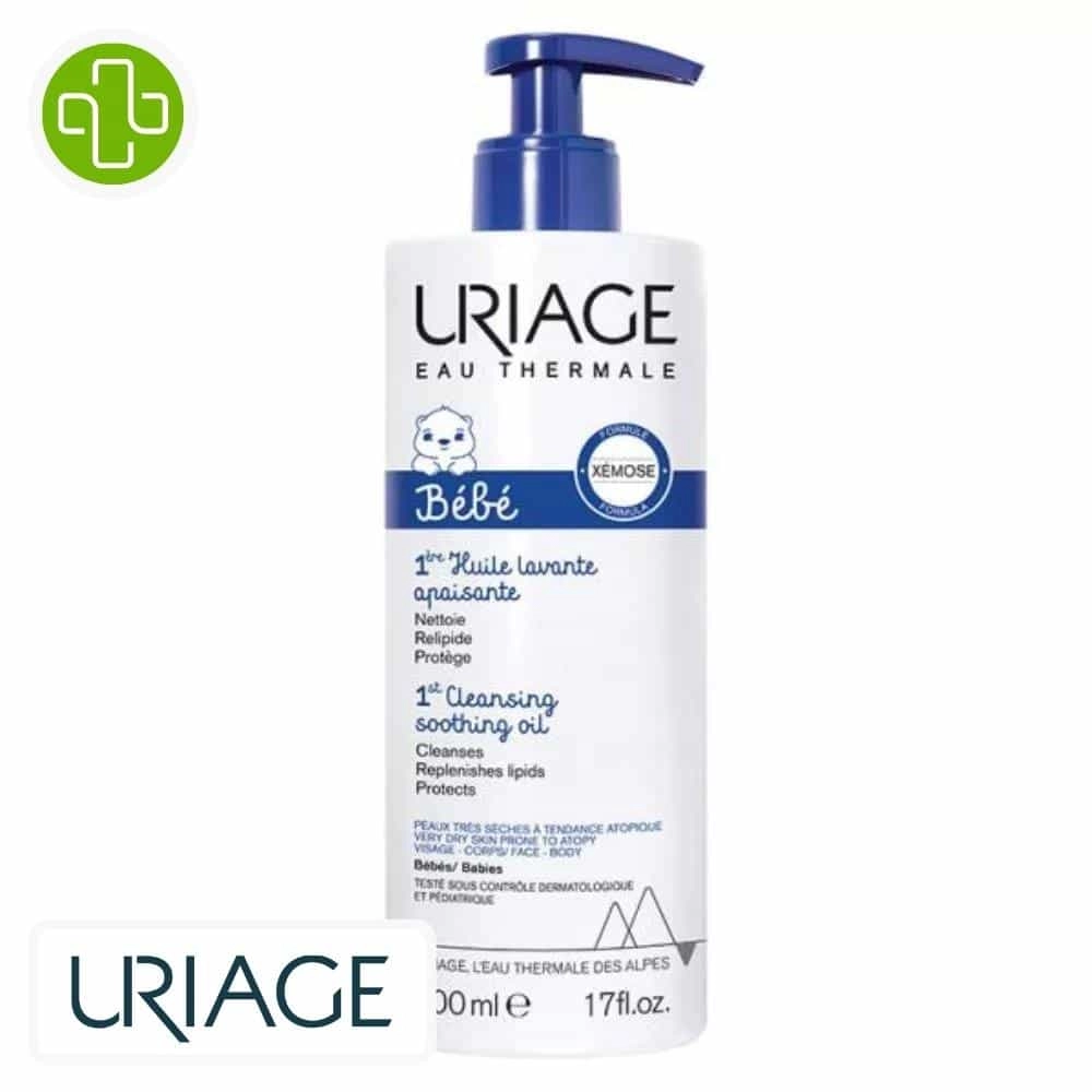 URIAGE – Bébé 1ère Sensation Huile Lavante Apaisante – 500ml - Saldi Straordinari – Offerte Speciali Disponibili Adesso
