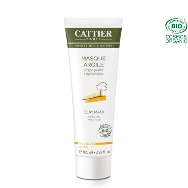 Masque à l’Argile Jaune 100ml Cattier Paris - Vins Rouges Harmonieux pour Chaque Occasion Argile jaune - Peaux mixtes | Avril