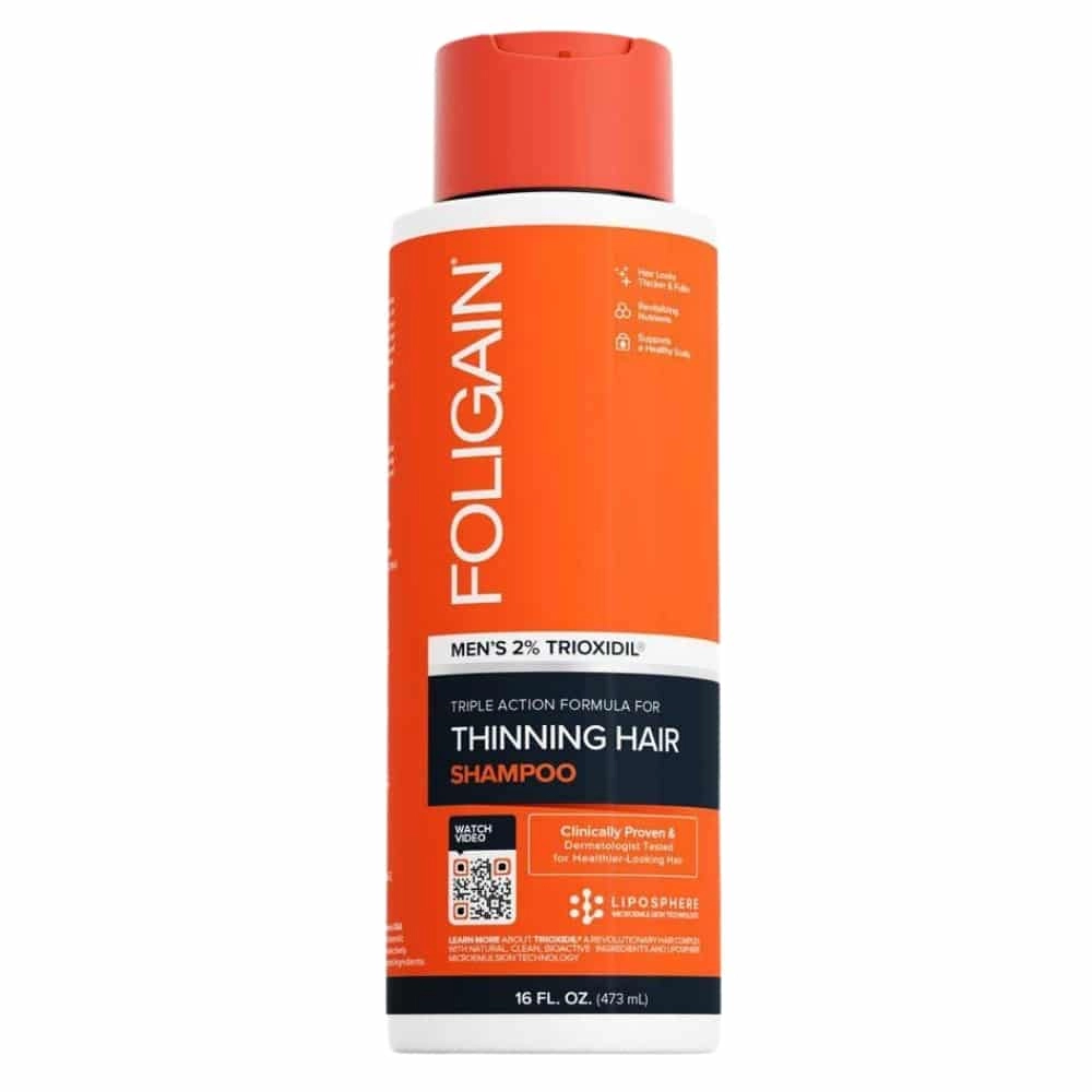 FOLIGAIN – Triple Action Men’s 2% Jean Trioxidil Shampoo (shampoing Anti-chute) – 236ml - Saldi Straordinari – Offerte Speciali Disponibili Adesso