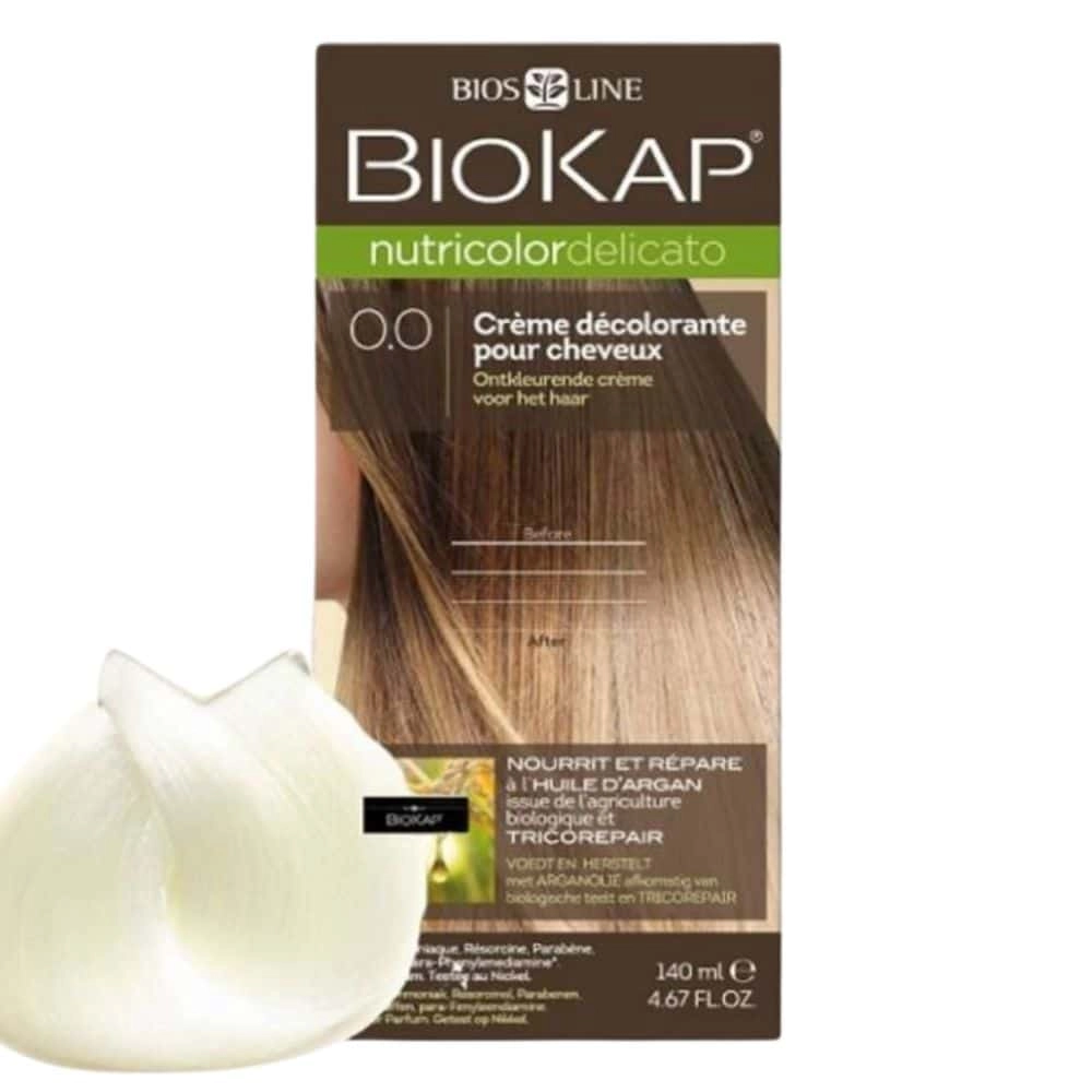 BIOKAP – Nutricolor Delicato Coloration Naturelle Cheveux Délicats – 140ml – 0.0 – Décoloratne - Saldi Straordinari – Offerte Speciali Disponibili Adesso - Coloration nutricolor