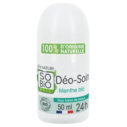 SOBIO Déo fraîcheur Menthe Bio 50 ml - E-shop mondial – Produits durables, modernes et accessibles partout - {'count': 1, 'name': 'minden'}