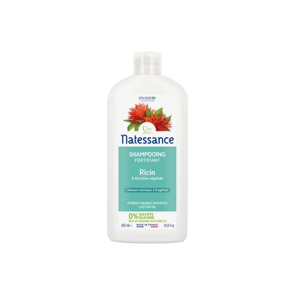 Natessance Shampoing Ricin Keratine 250ml - Saldi Straordinari – Offerte Speciali Disponibili Adesso - Shampoing huile