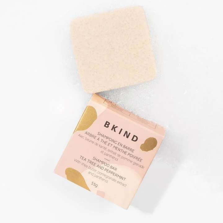 Shampoing en barre – Arbre à thé & Menthe poivrée – BKIND romarin - ​Boulangerie-Pâtisserie | Pain au Levain & Viennoiseries