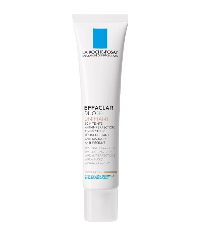 La Roche Posay Effaclar Duo (+) Unifiant Soin Anti-Imperfections – Teinte Medium 40 ml - Vins Rouges Harmonieux pour Chaque Occasion - {'count': 3, 'name': 'EFFACLAR'}