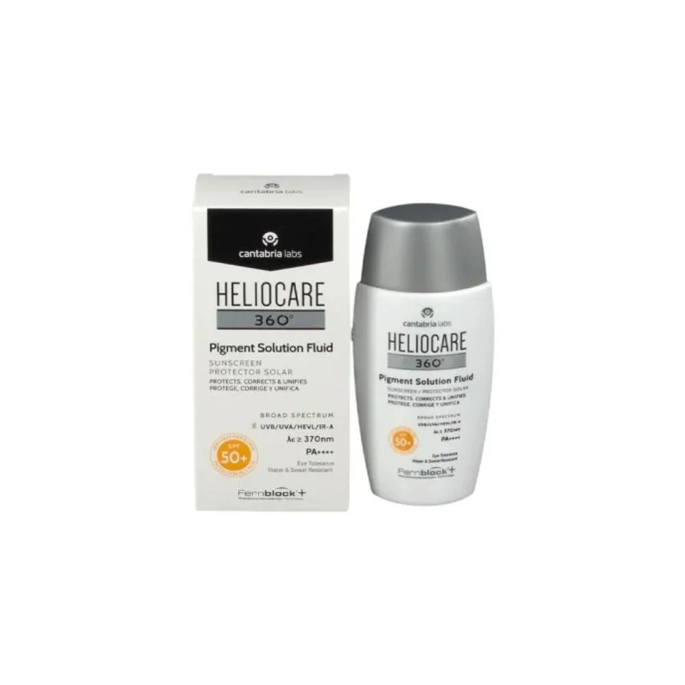 Heliocare 360° Pigment Solution Fluid Spf50+ 50ml - Saldi Straordinari – Offerte Speciali Disponibili Adesso - écran solaire heliocare pigment degré pigment solution 50ml