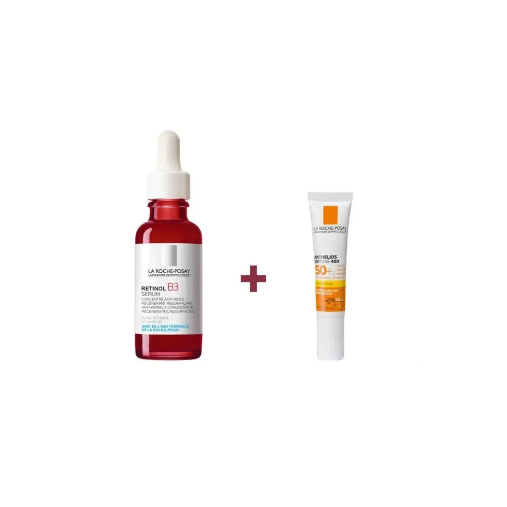 La Roche Posay Retinol B3 Serum Anti Rides 30ml+Anthelios Uvmune 400 Fluid Invisible Spf50 15ml (Offert) - Saldi Straordinari – Offerte Speciali Disponibili Adesso La Roche Posay Serum Retinol B3 Anti Wrinkles 30ml - Pharmaflorence