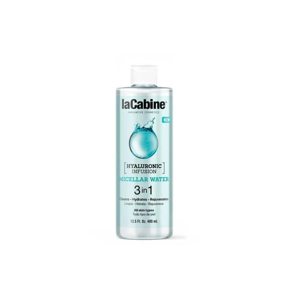 La Cabine Eau Micellaire 3 En 1 Hyaluronic Infusion 400ml – Nettoyant Hydratant - Saldi Straordinari – Offerte Speciali Disponibili Adesso Eau micellaire démaquillante à l'Aloe Vera | Peaux sensibles | Biosalines