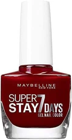 Vernis Ongles Gel Rouge jours Maybelline New Édition Art Table Française Promotion