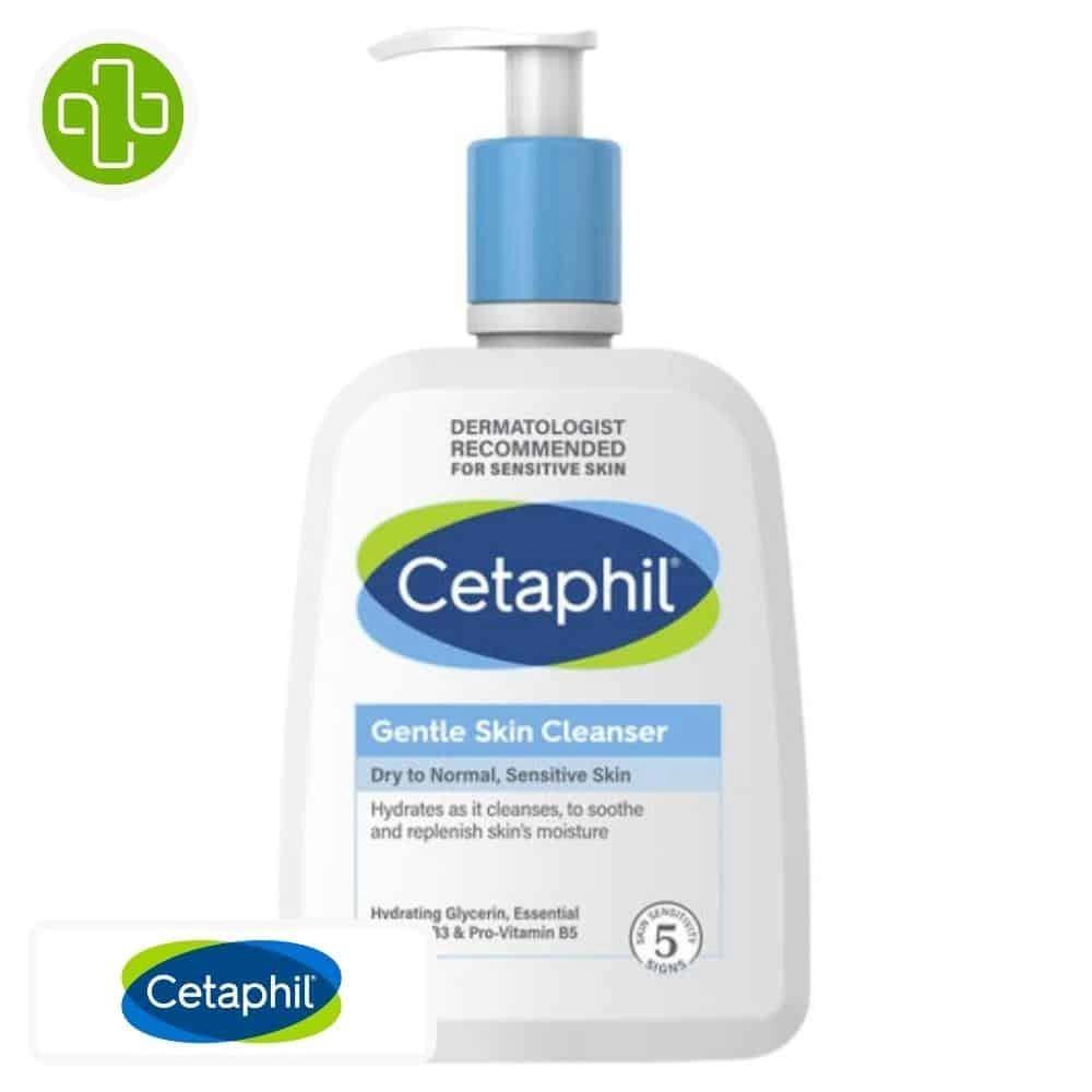 CETAPHIL – Lotion Nettoyante Douce Peau Sèche, Normale Et Sensible – 500ml - Saldi Straordinari – Offerte Speciali Disponibili Adesso - Cetaphil peau sèche