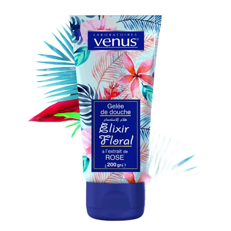 Venus Gelée de Douche Elixir Floral 200 ml - Vins Rouges Harmonieux pour Chaque Occasion - {'count': 1, 'name': 'Ellie'}