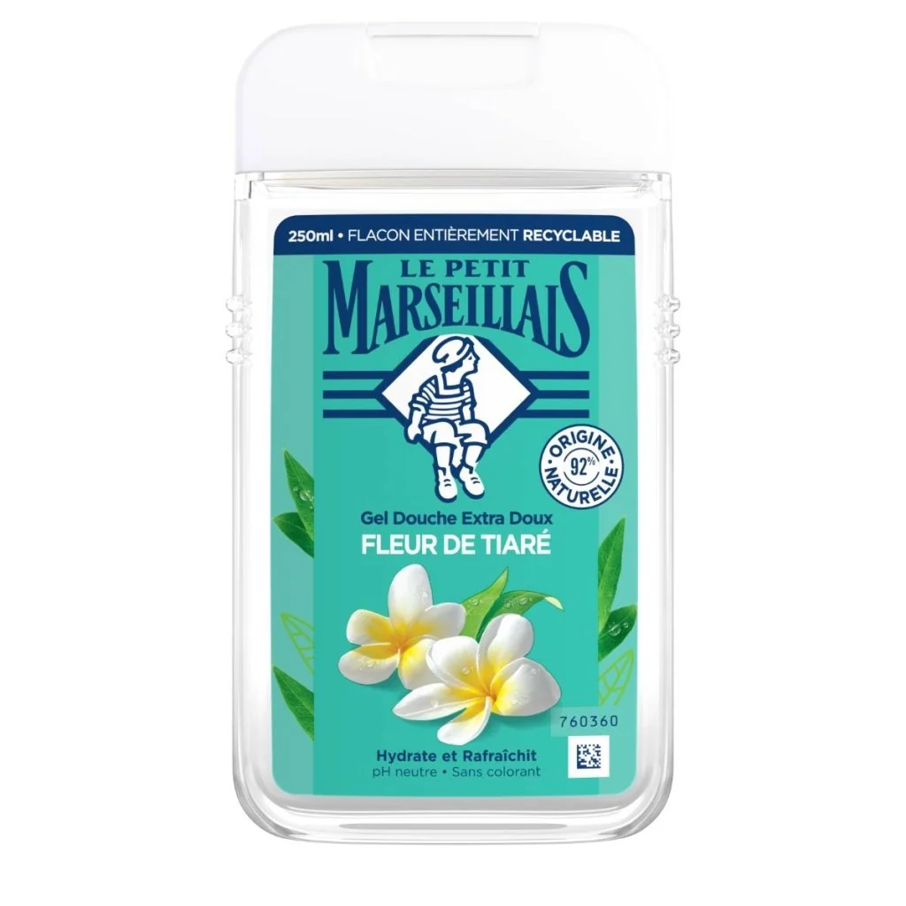 Gel Douche extra doux fleur de tiaré LE PETIT MARSEILLAIS 250ml - Saldi Straordinari – Offerte Speciali Disponibili Adesso French Click - Ushuaia Gel Douche Monoï et Fleur de Tiare 250ml