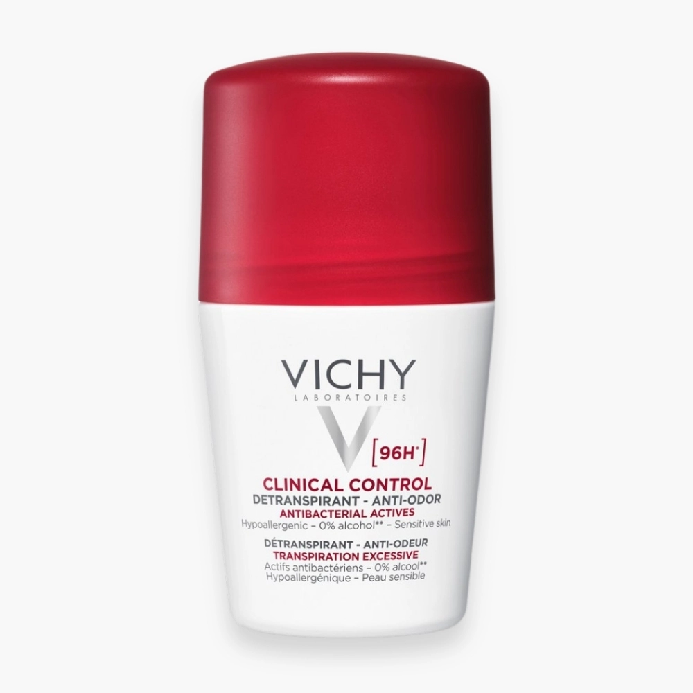 VICHY – Déodorant Roll-On Skin Clinical Control Détranspirant Anti-Odeur 96h – 50ml - Saldi Straordinari – Offerte Speciali Disponibili Adesso